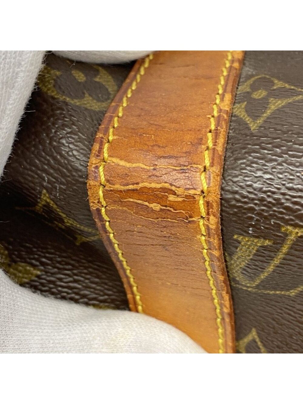 Louis Vuitton Boston Bag Monogram Keepall Bandouliere 45 Brown - Picture 8 of 13